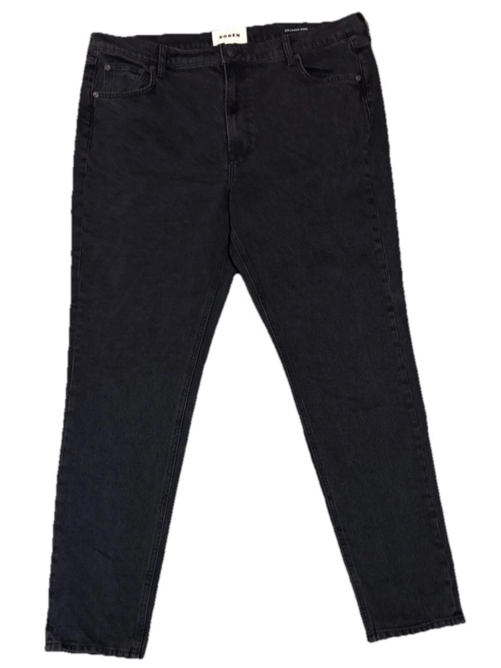Boden Women’s Girlfriend Jeans Size 33 Long Dark Wash Pockets Zip Button
